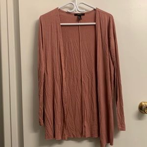 Pink cardigan originally from Forever 21. Size small.